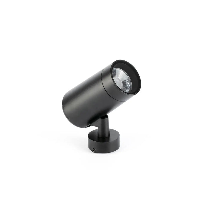 Projecteur extérieur Puk noir Ø 8,5 cm, angle 50°, de Faro Barcelona
