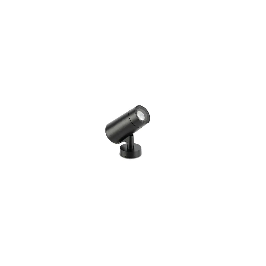 Projecteur extérieur Puk noir Ø 3,6 cm, angle 40°, de Faro Barcelona
