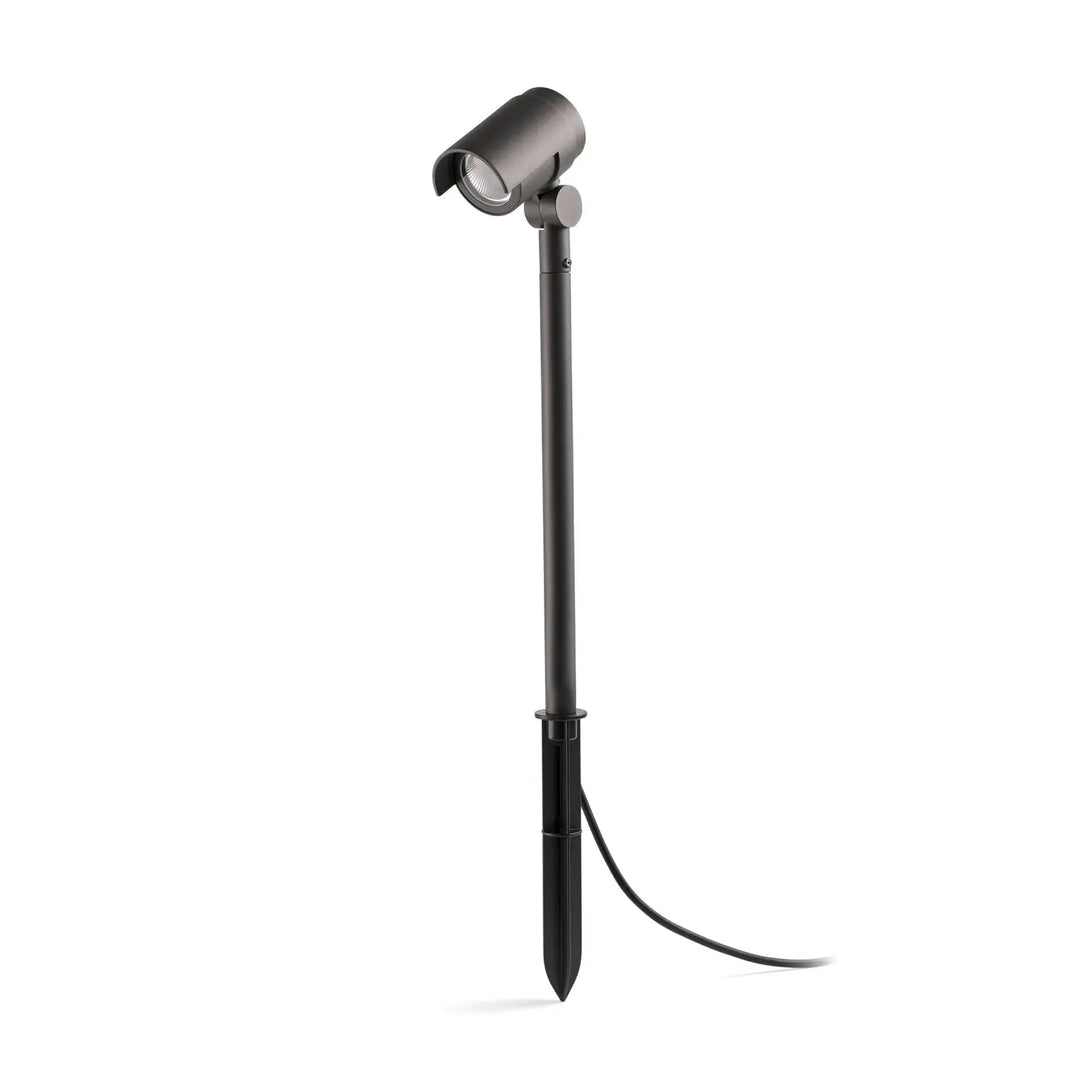 Projecteur sur piquet Foc 520 gris foncé de Faro Barcelona