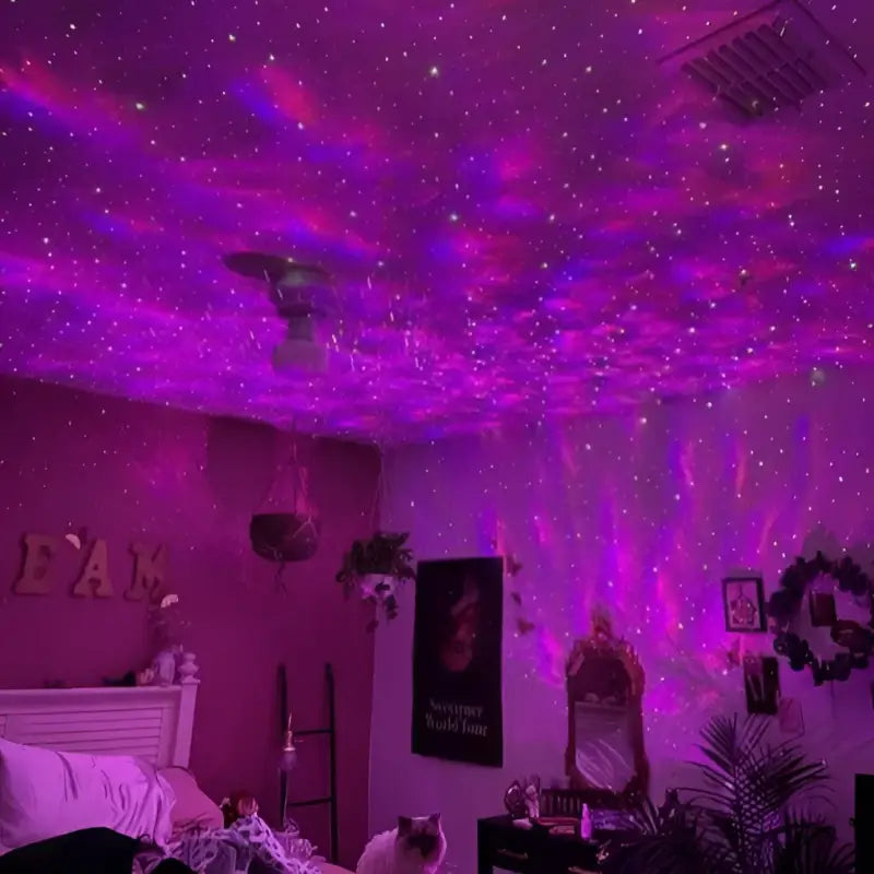 Projecteur Galaxie Lumineux Multicolore à LED en Acrylique