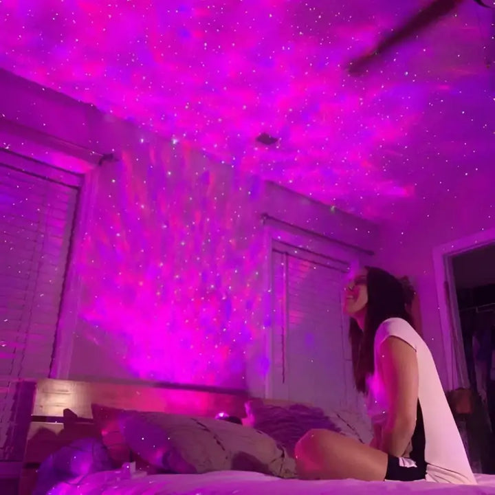 Projecteur Galaxie Lumineux Multicolore à LED en Acrylique