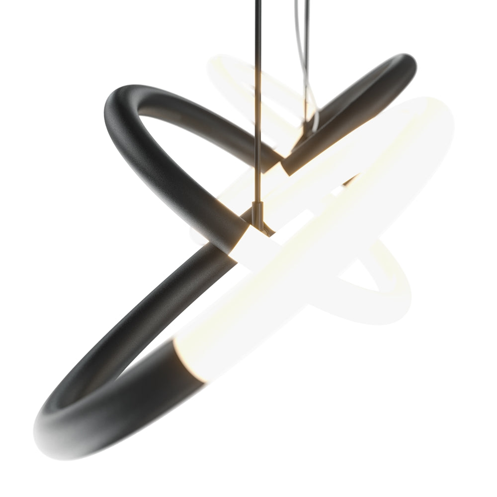 Suspension Luminaire | NODE (Ruban Noué)