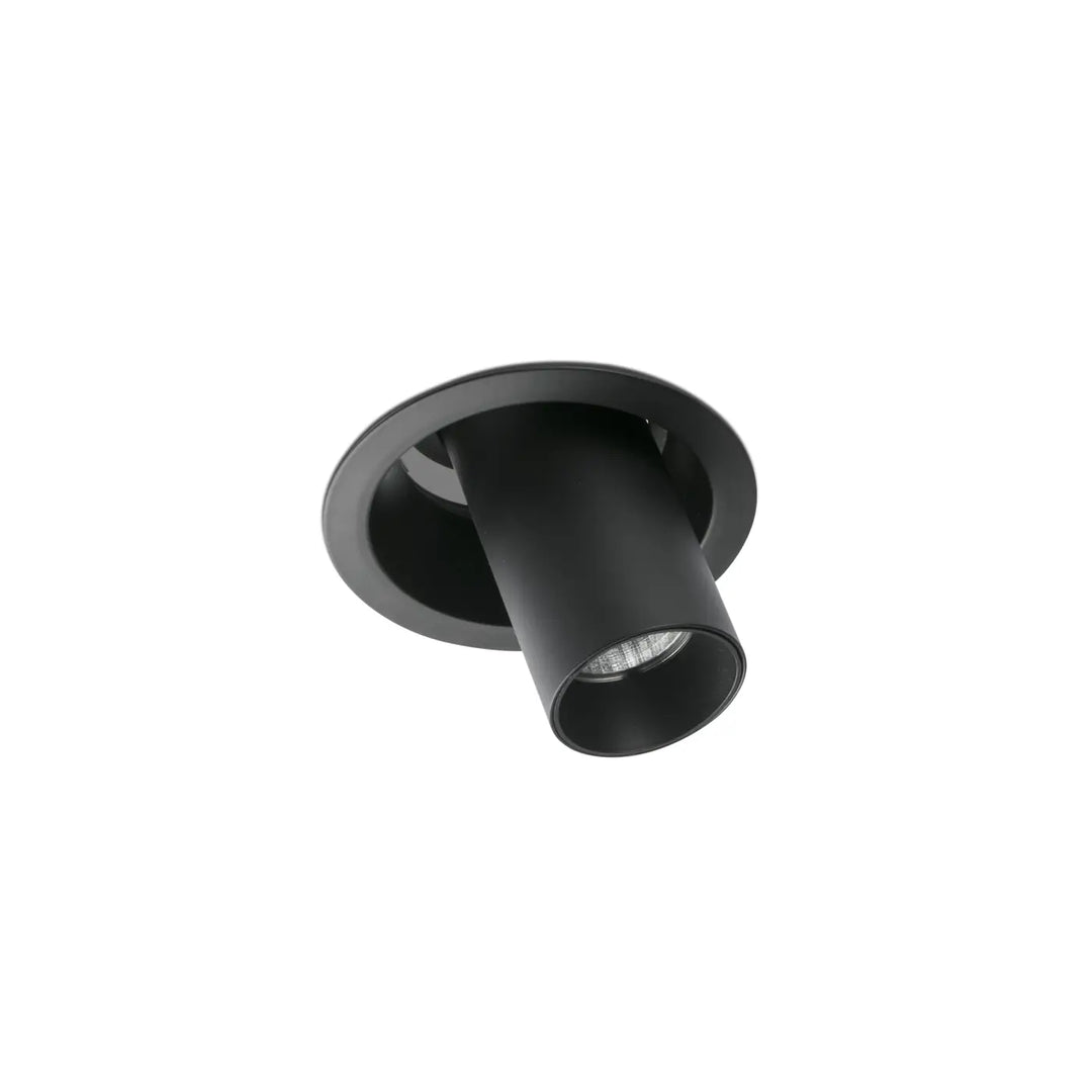 Spot Kope noir Ø 100 mm vu de dessous