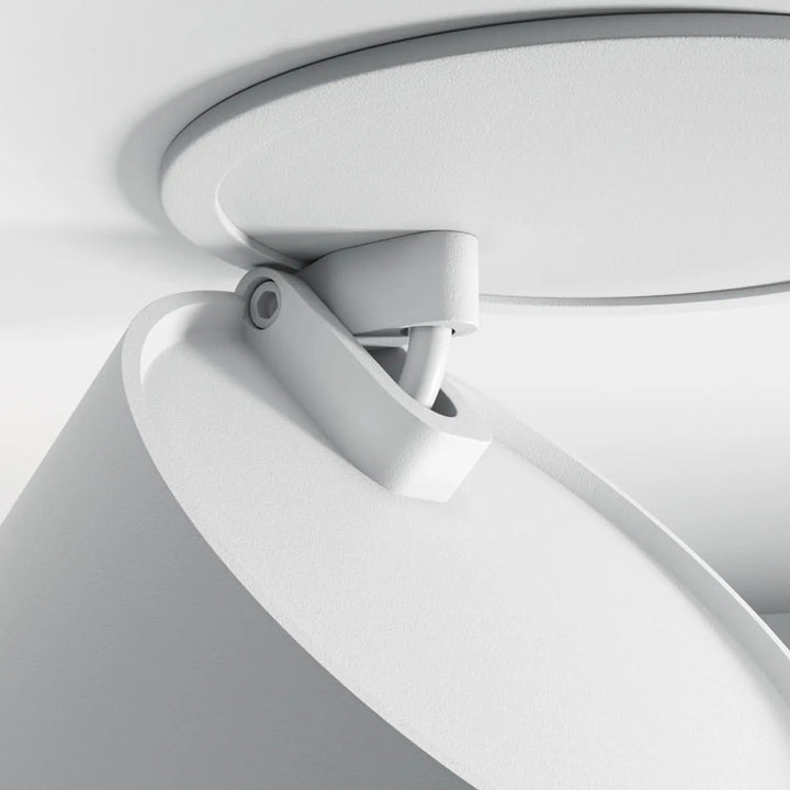 Spot onda spot encastrable led rétractable blanc mat avec finition moderne et design contemporain pour plafond