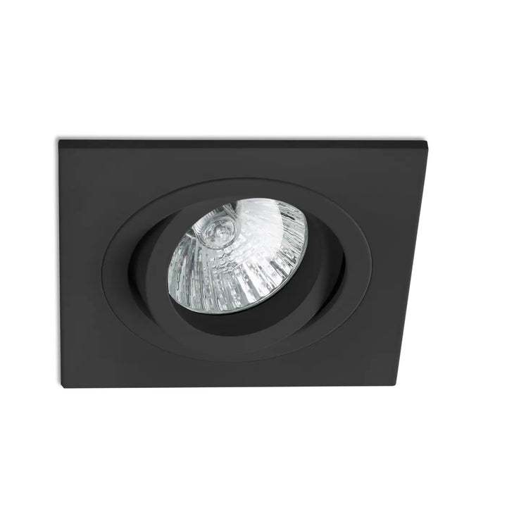 Spot encastrable Radon SQ carré noir de Faro Barcelona