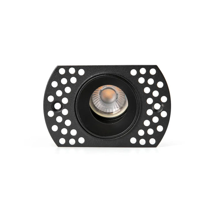 Spot encastrable Flic noir sans collerette de Faro Barcelona