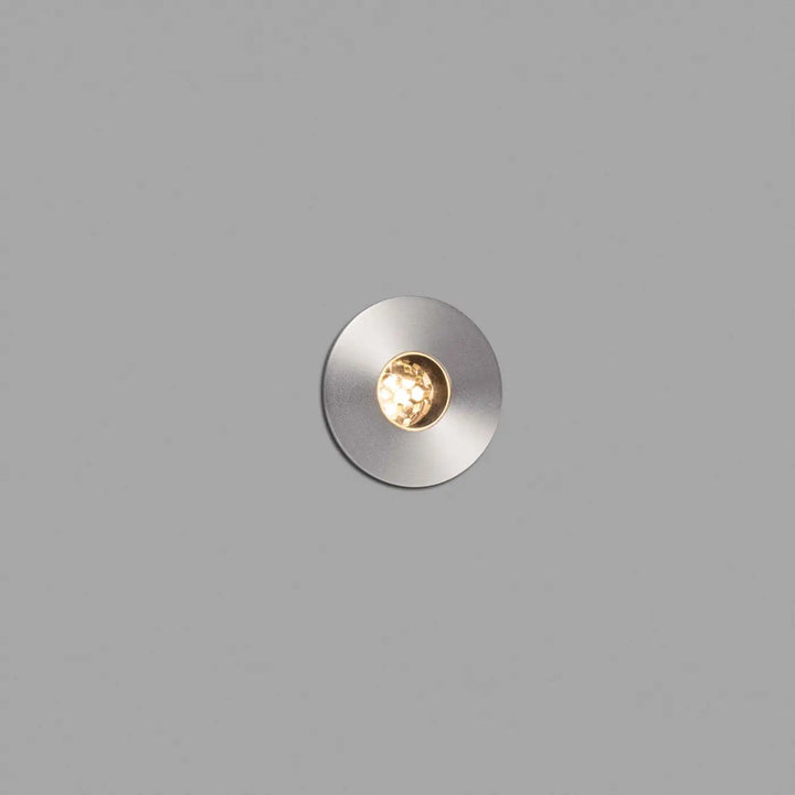 Spot encastré de sol Grund 37 en inox 2700 K de Faro Barcelona