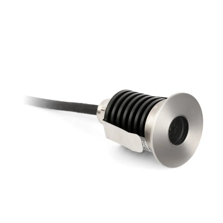 Spot encastré de sol Grund 37 en inox de Faro Barcelona