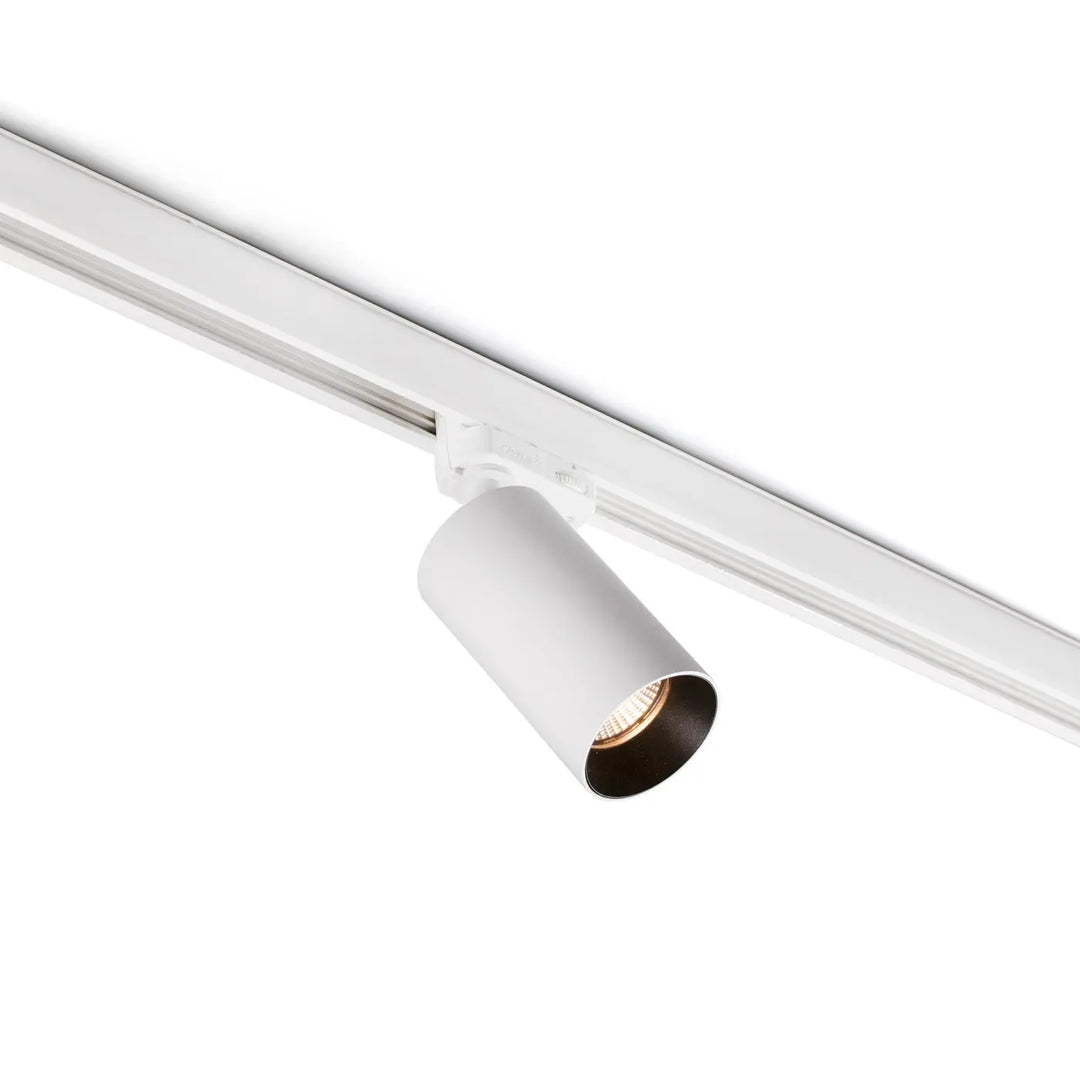 Spot Stan LED sur rail blanc 3000 K de Faro Barcelona
