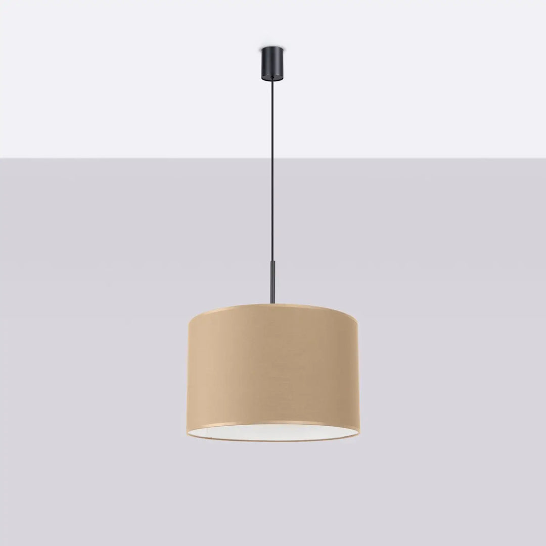 Suspension taupe/noir éteinte