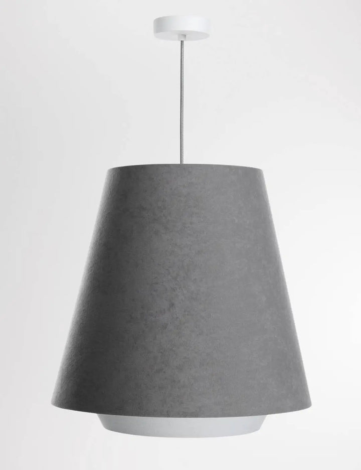 Suspension Luminaire | DOPLO (Gris/Blanc/Argent)