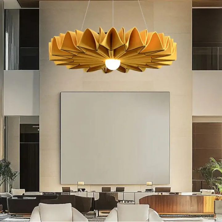 Suspension acoustique design pet anti bruit forme fleur