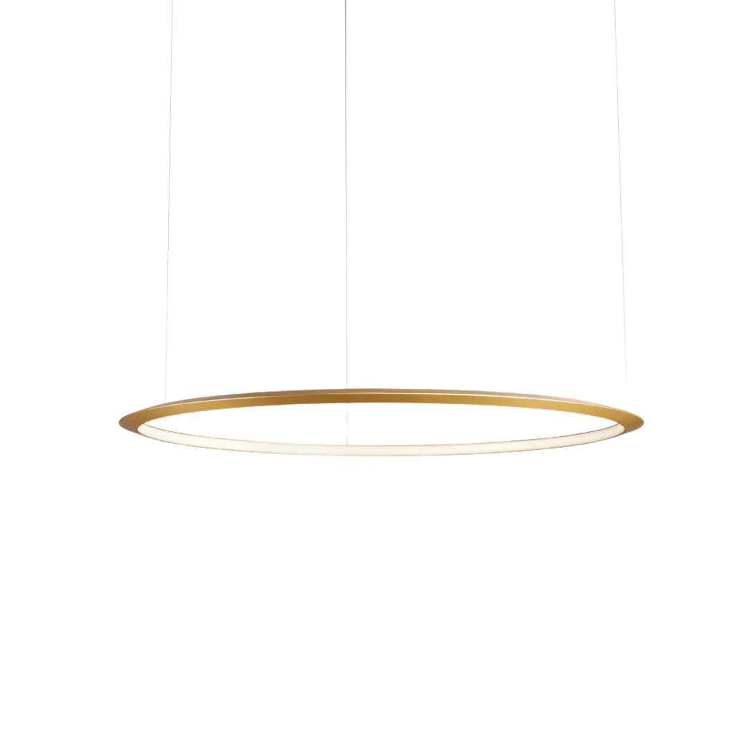 Suspension Circular anneau LED en aluminium