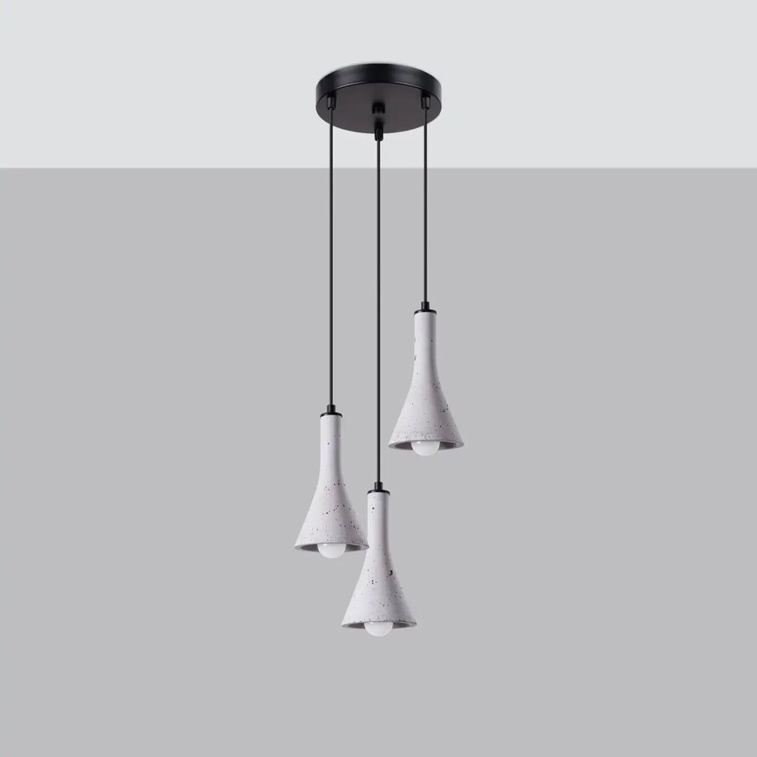 Suspension gris éteinte