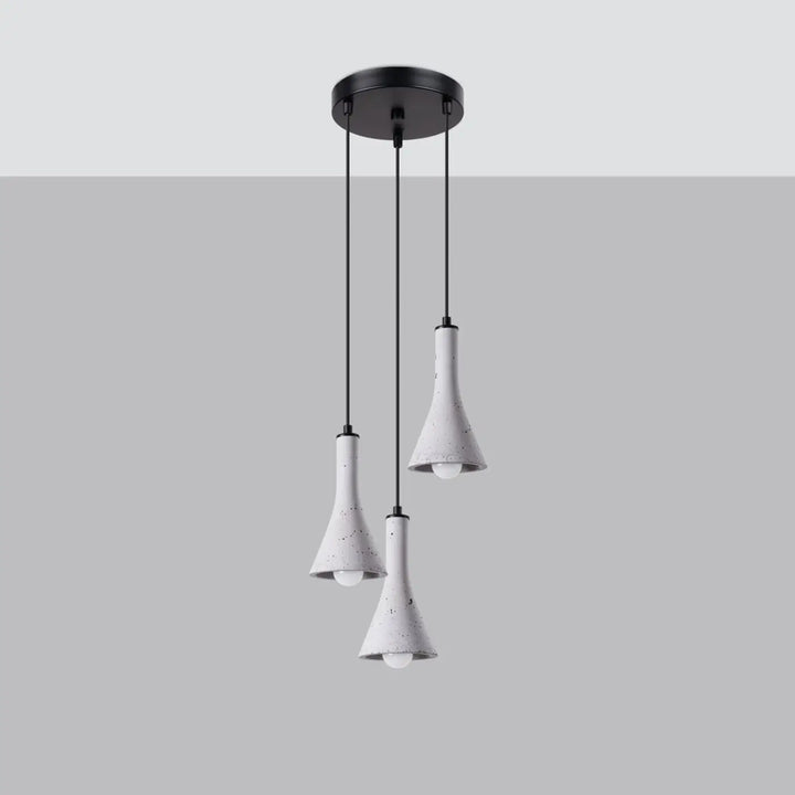 Suspension gris éteinte