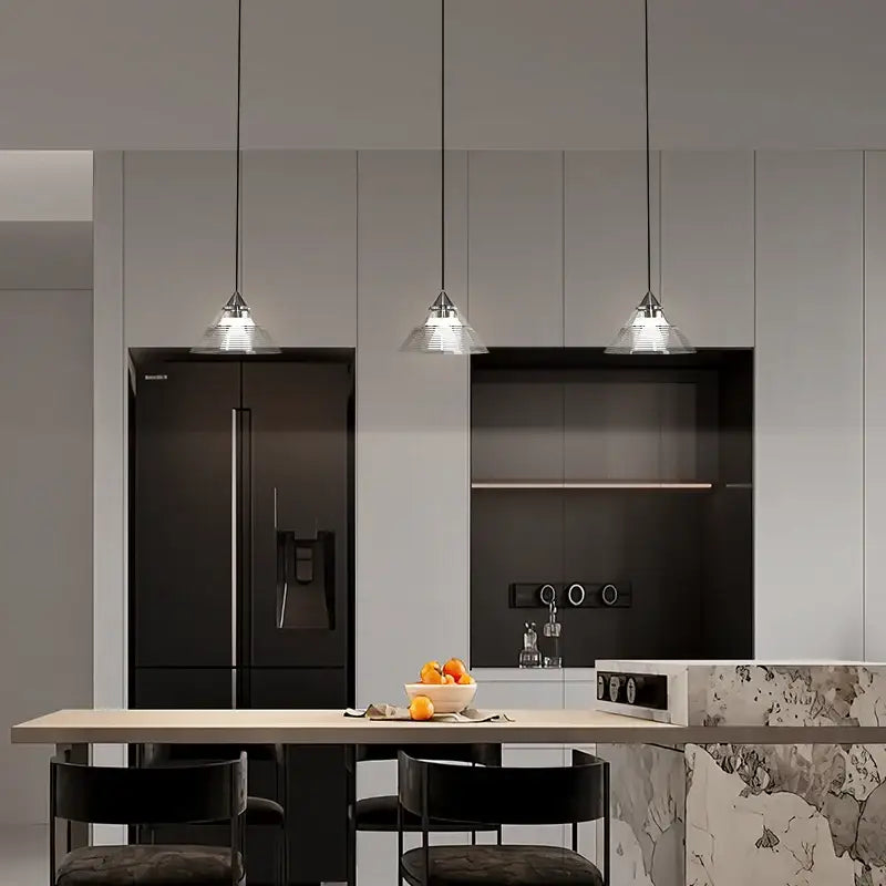 New Minimalist Restaurant Chandelier Bedside Line Lamp Modern Light Luxury Advanced Can Lift Small Chandelier Bar Lamps