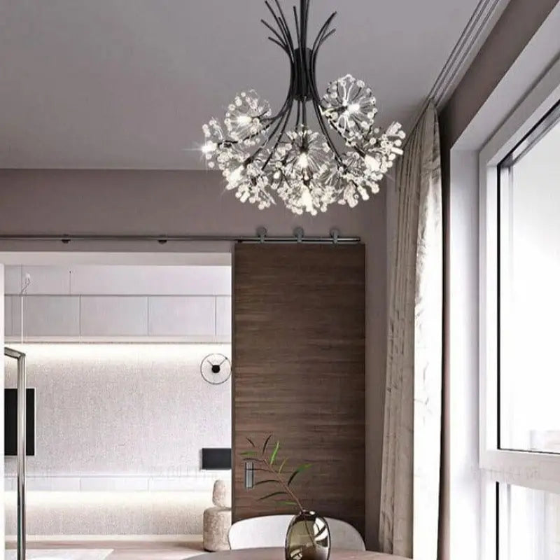 Suspension Cristal Élégance Contemporaine