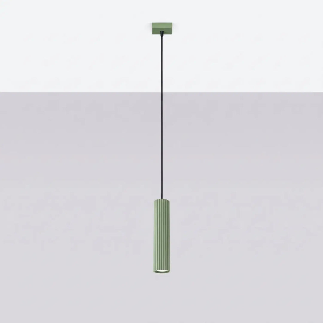 Suspension Luminaire sauge éteinte, vue rapprochée