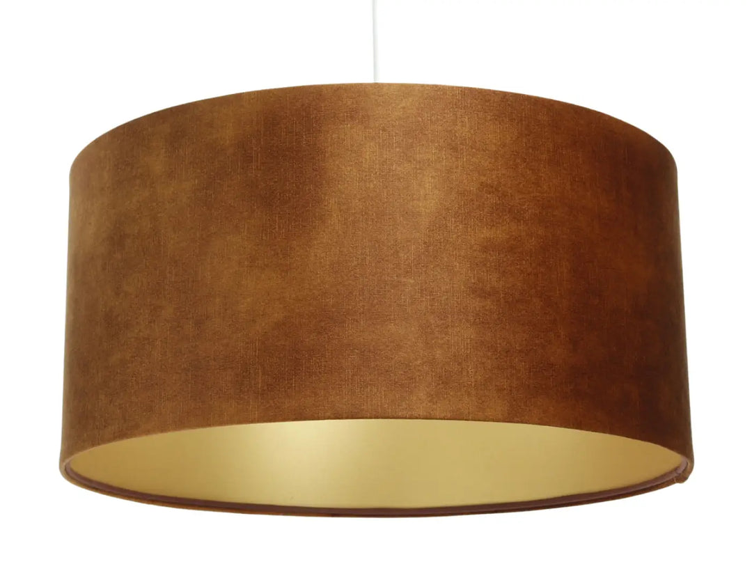 Pendant lamp Vintage Glamour – Caramel/Gold