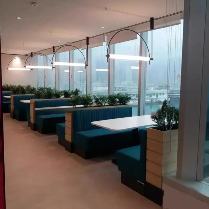 Suspension décorative design géométrique moderne