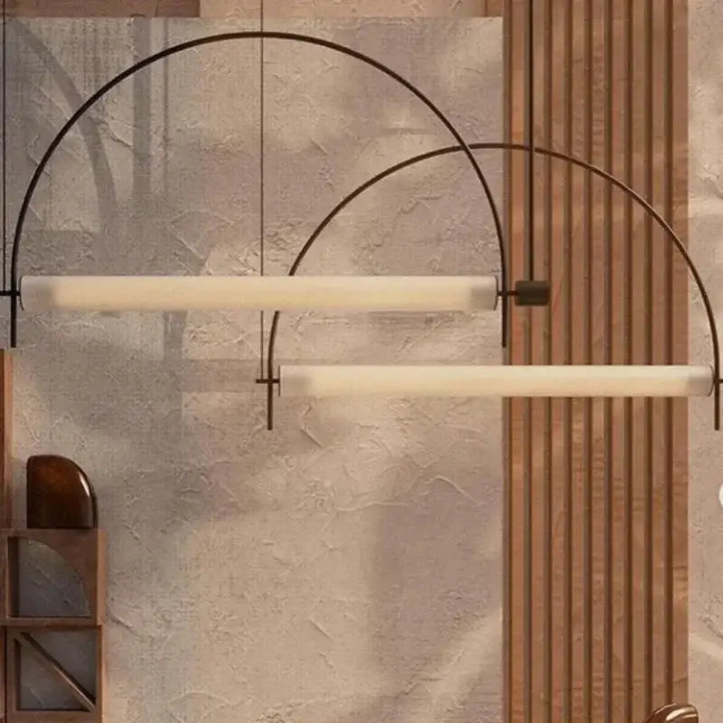 Suspension décorative design géométrique moderne