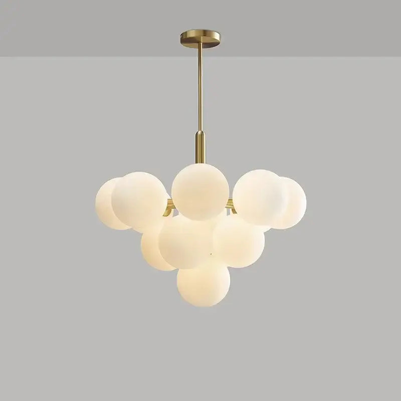 Modern Glass Chandelier Lighting for Living Room Decoration Indoor Dining Pendant Lights Restaurant Luxury Hanging Lamp