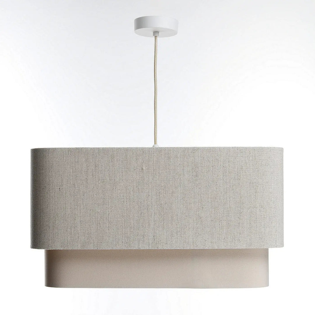 Suspension Luminaire | KWADRO DUO (Beige crème)
