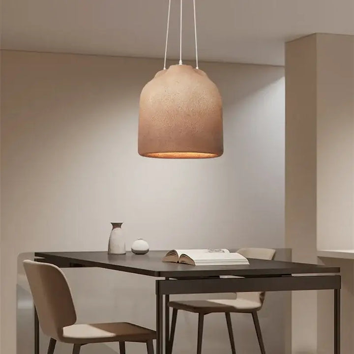 Suspension Design En Céramique Noire Ou Beige Élégante

