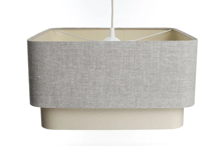 Suspension Luminaire | KWADRO DUO (Gris)