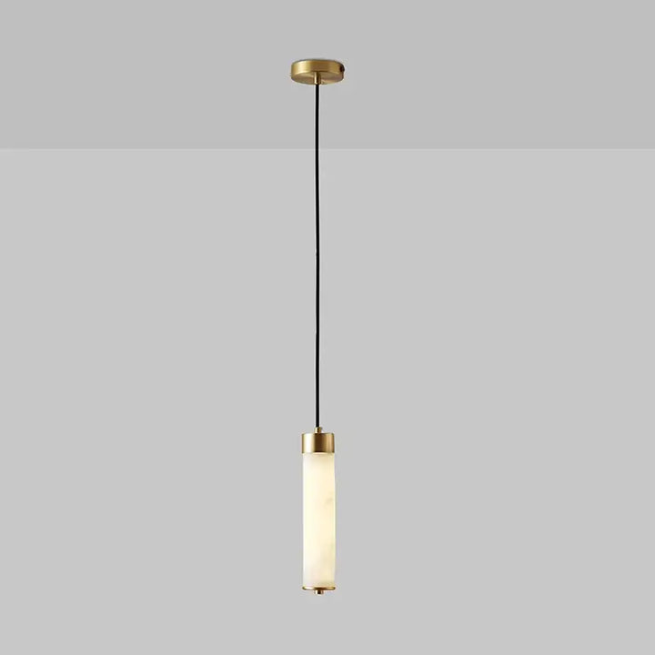 Suspension design moderne en marbre rétroéclairé élégant