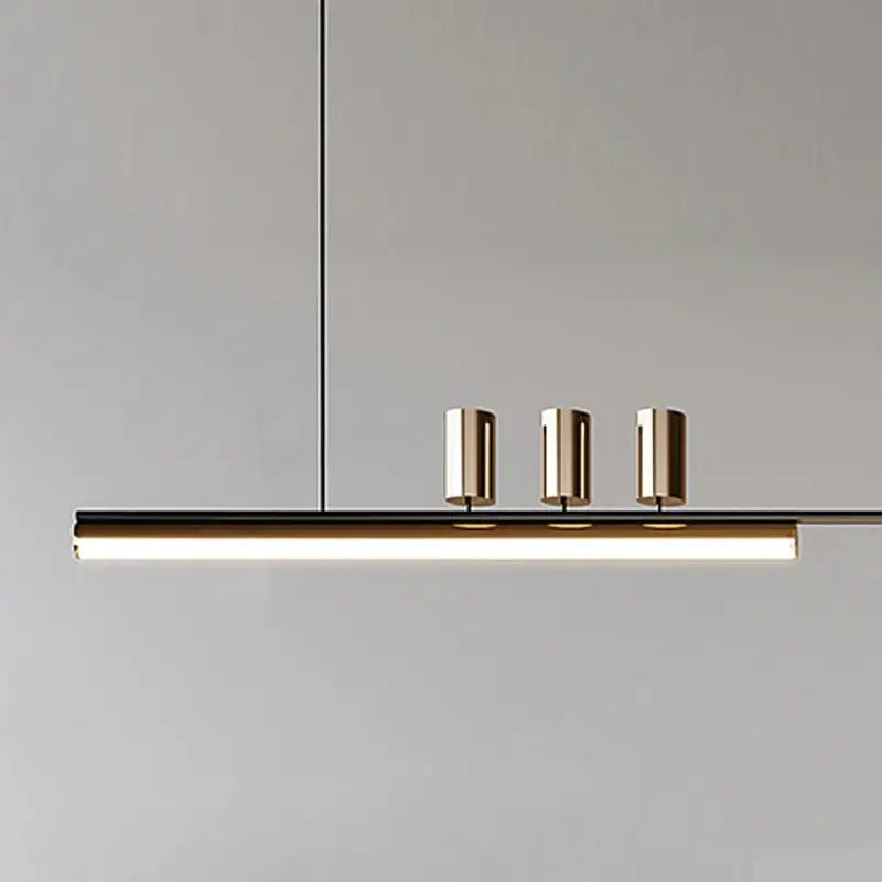 Suspension Design Moderne Métal Trois Lampes Style Chic