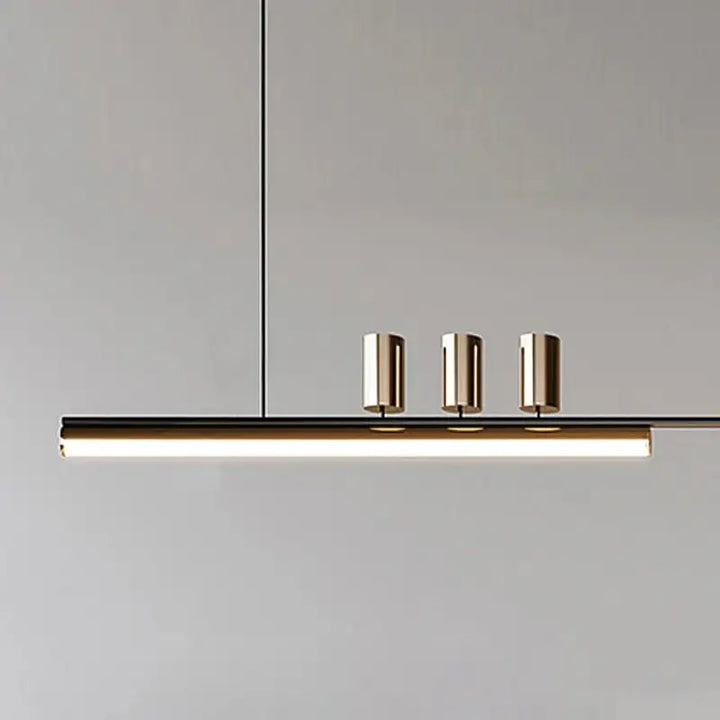 Suspension Design Moderne Métal Trois Lampes Style Chic