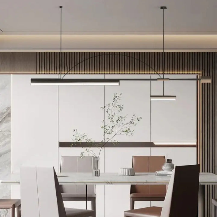 Suspension Design Moderne Métal Trois Lampes Style Chic