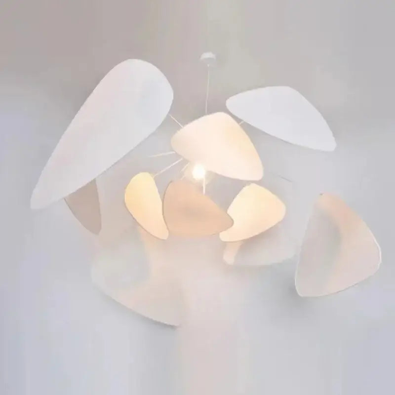 Suspension Design Nuage Pétales Modernes Légers Blancs

