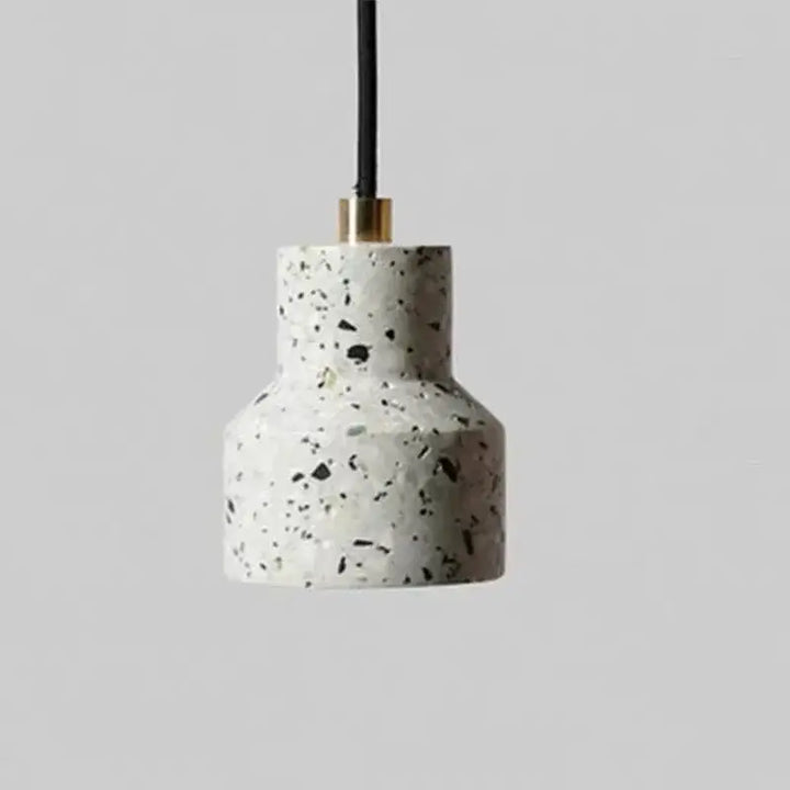 Suspension Design Terrazzo Abat Jour Cloche Couleurs Contemporaines