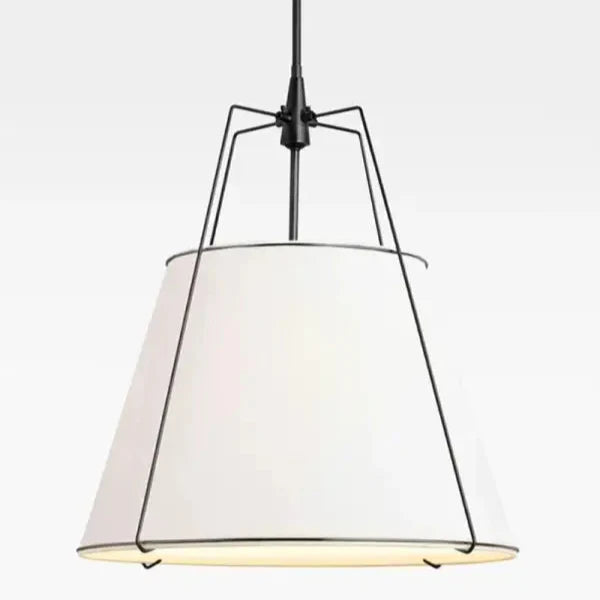 Suspension élégante en tissu pour salon ou chambre

