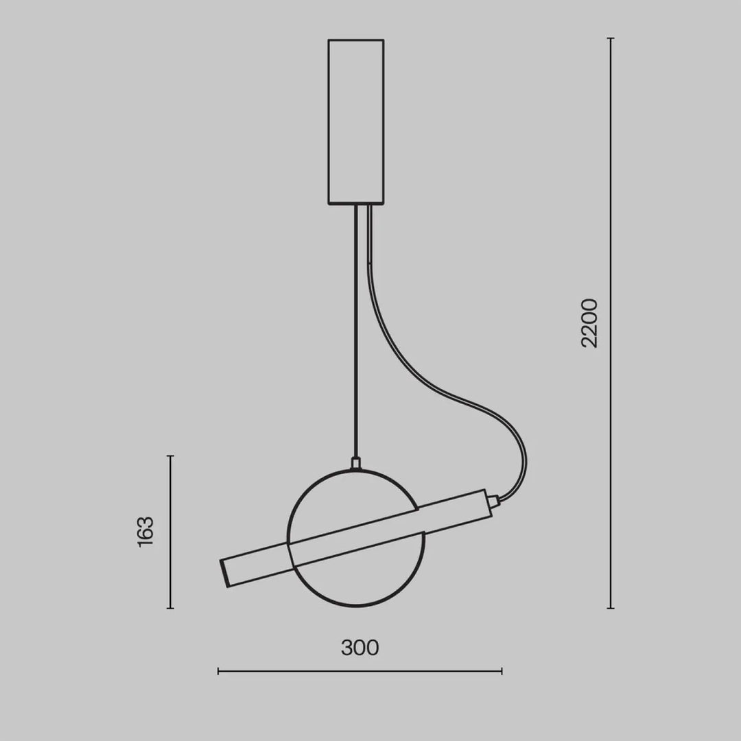Suspension enigma led moderne avec luminaire cylindrique incliné et orientation réglable pour éclairage minimaliste