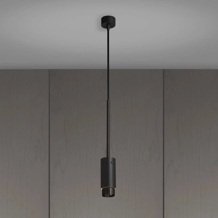 Suspension Exhaust Graphite finition grise, allumée #couleur_gris