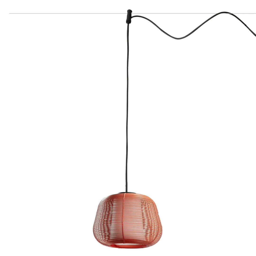 Suspension Narita orange sans pavillon pour système