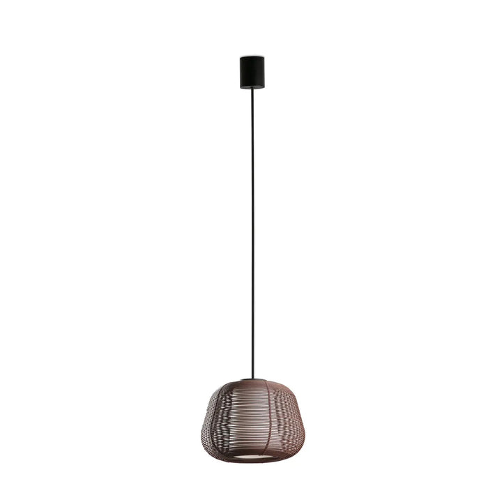 Suspension d'extérieur Narita marron rouille avec pavillon de Faro Barcelona