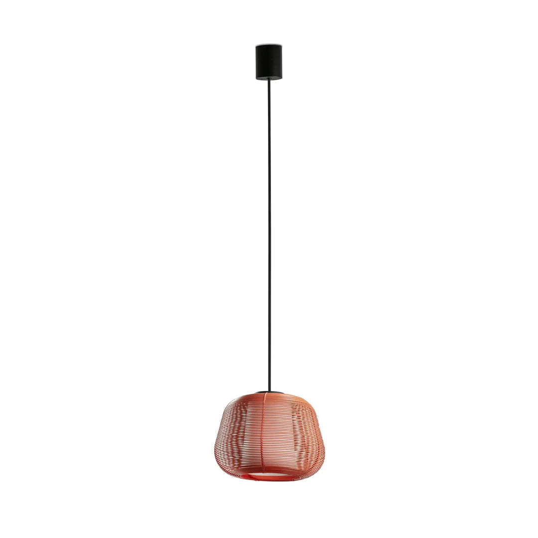 Suspension d'extérieur Narita orange avec pavillon de Faro Barcelona