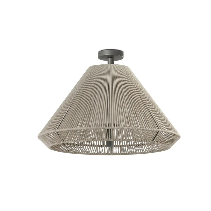Suspension d'extérieur Saigon Out beige C70 de Faro Barcelona