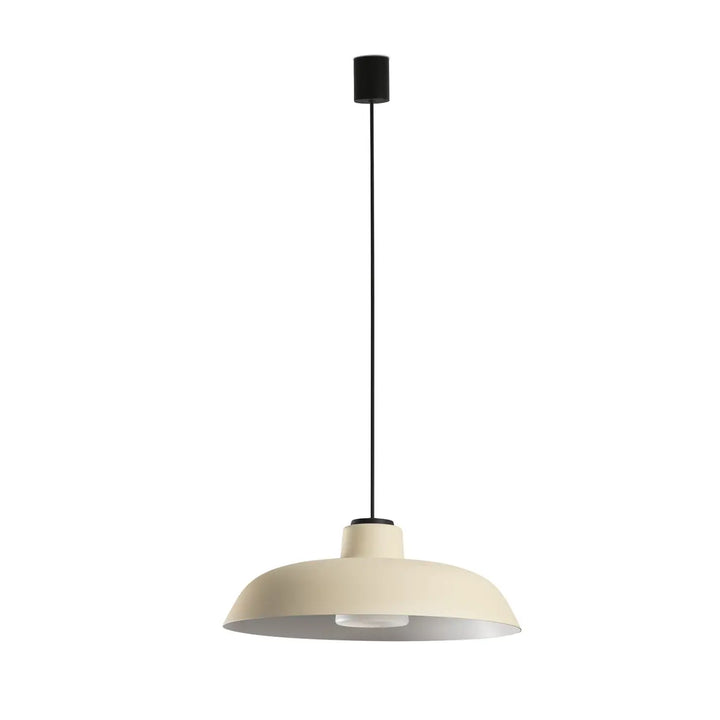 Suspension d'extérieur Saga beige avec pavillon de Faro Barcelona