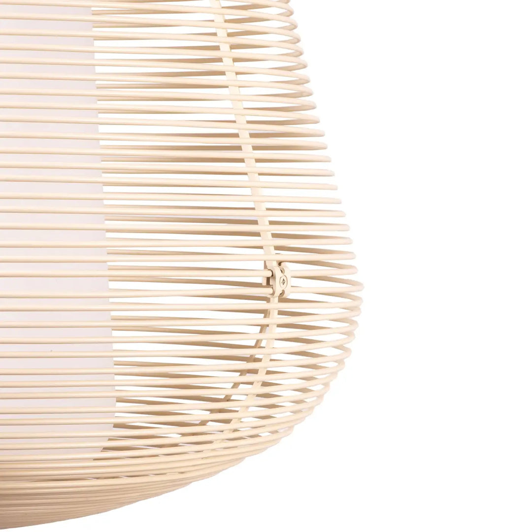 Détail de la suspension Nara beige