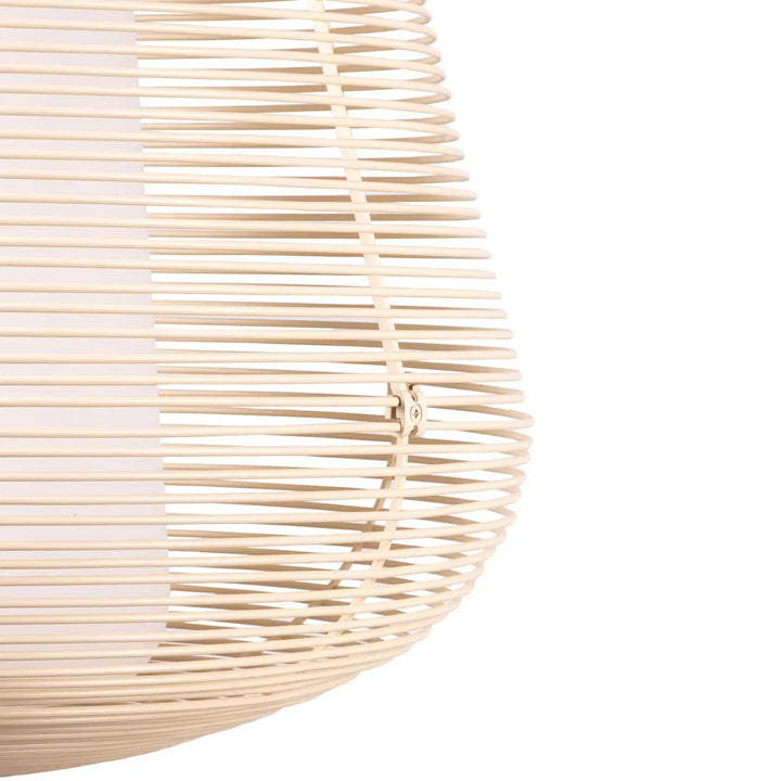 Détail de la suspension Nara beige