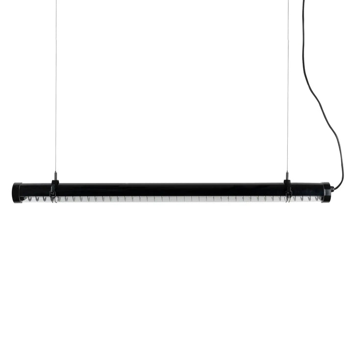 Suspension extérieure Scuba Louver noire de Faro Barcelona