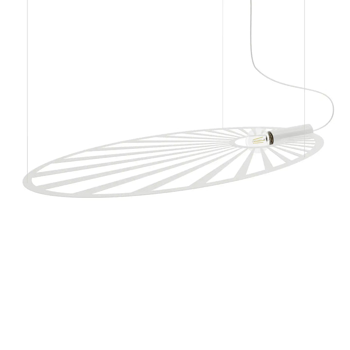 Suspension LEHDET blanc éteinte, vue d'ensemble