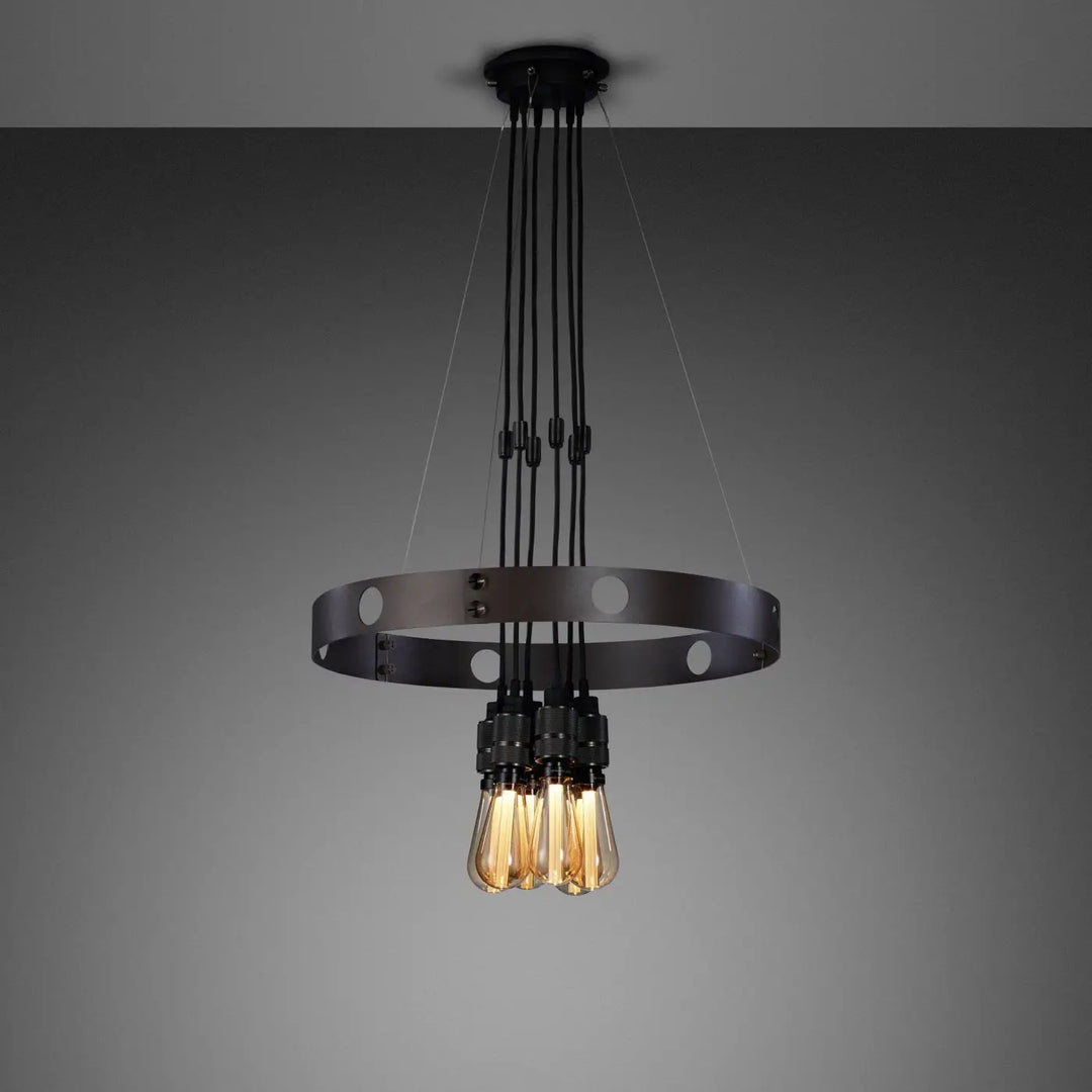 Suspension Hero Light graphite en bronze fumé #couleur_gris