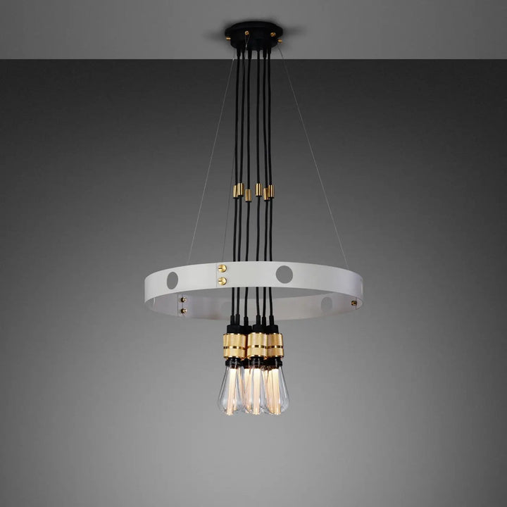Suspension Hero Light coloris pierre en laiton #couleur_dor