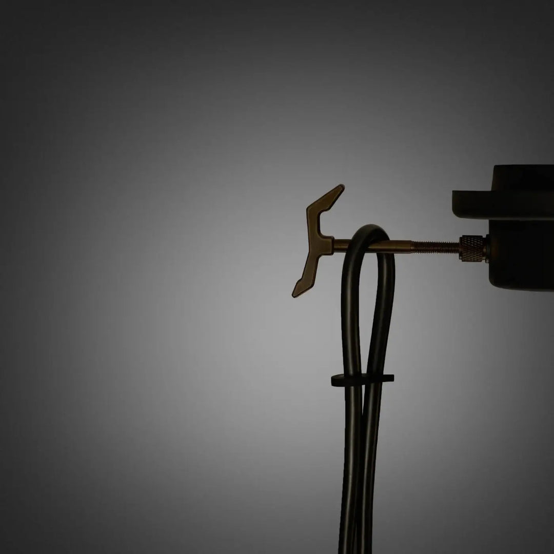 Suspension Hooked 3.0 graphite en bronze fumé, câble de 2 m #couleur_gris